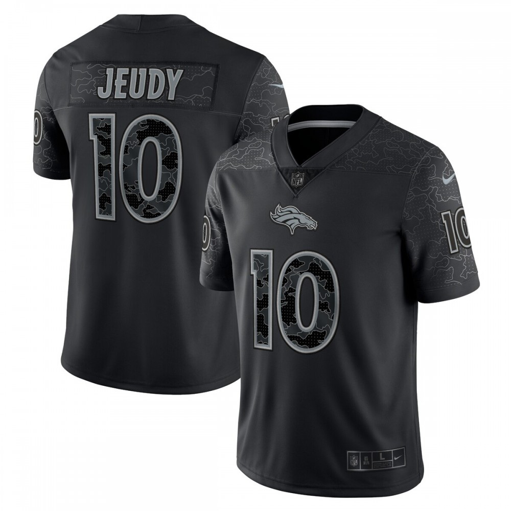Jerry Jeudy Denver Broncos Nike RFLCTV Limited Jersey - Black-Profan Arena